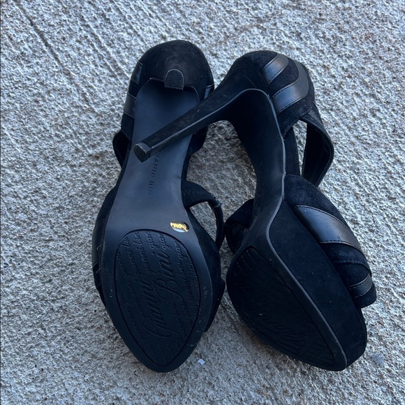 Gianni Bini Black Strappy Heels - Picture 4 of 4